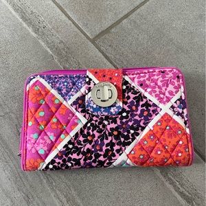 Vera Bradley Turnlock Wallet